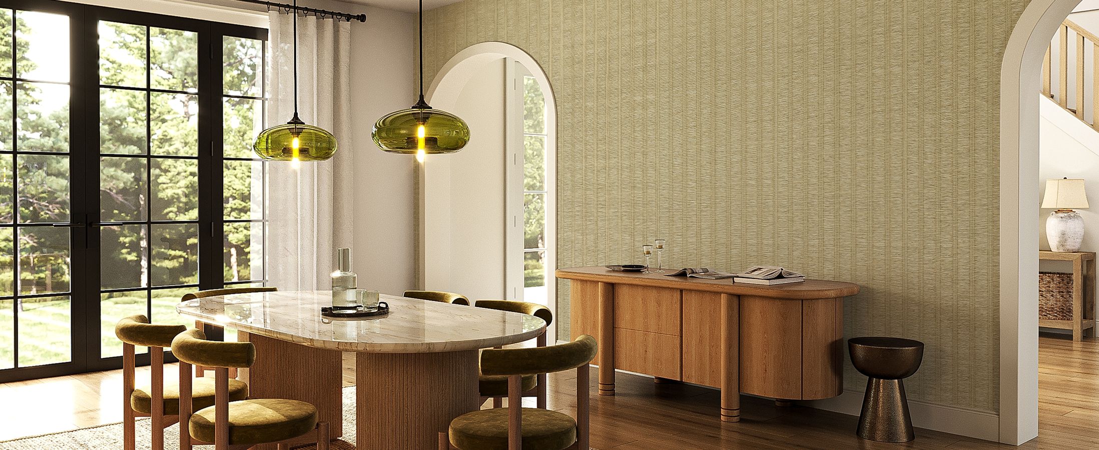 GoDear Design Decorating Fabrics Wallpaper Seren